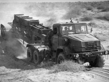 Секретные вездеходы КрАЗ времён СССР