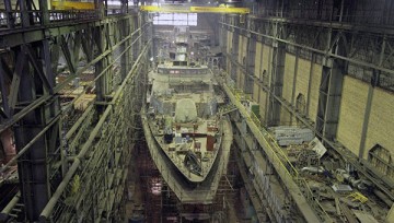 Новейший российский корвет будет оснащен отечественным двигателем