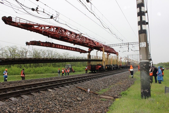 На Крымской железной дороге начался капитальный ремонт пути На Крымской железной дороге начался капитальный ремонт пути