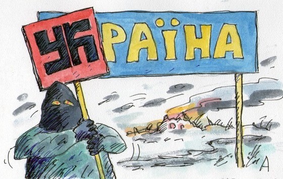 Никто не запрещает на б/Украине говорить по-русски. Верю ©