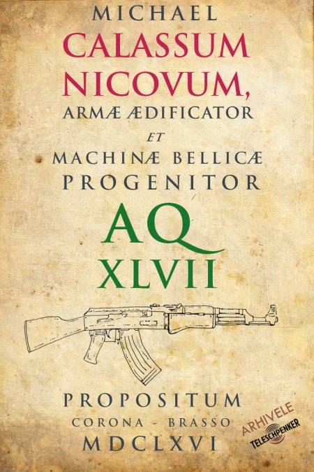 Автомат Калашникова изобрели румыны аж в... 1666 году Автомат Калашникова изобрели румыны аж в... 1666 году
