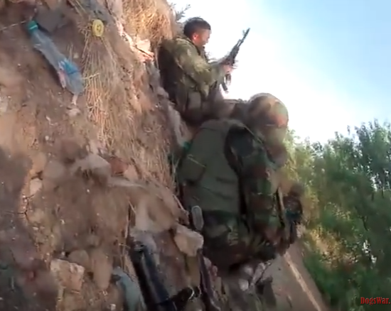 Укропская разведгруппа попала в окружение под Красногоровкой (Видео)