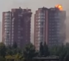 Артобстрелы многоэтажных домов Донбасса украинской армией за 2014 год