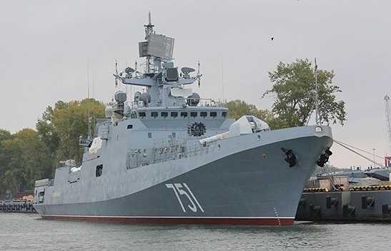 Черноморский флот получил новейший фрегат «Адмирал Эссен»