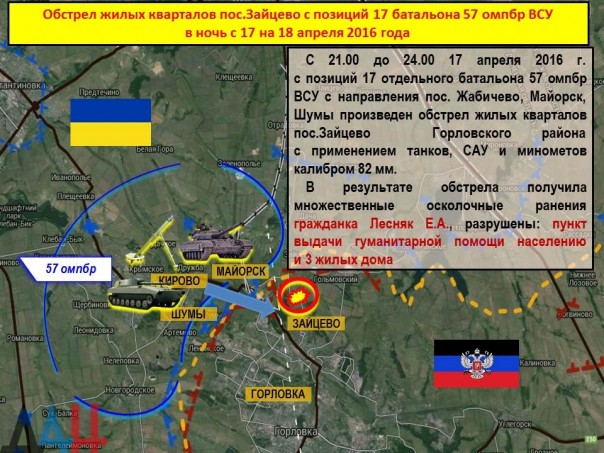 Сводка от МО ДНР 7 мая 2016 года. За прошедшие сутки украинские каратели 25 раз обстреляли Республику Сводка от МО ДНР 7 мая 2016 года. За прошедшие сутки украинские каратели 25 раз обстреляли Республику