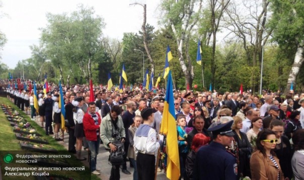День Победы в Одессе: без Мишико и символов, зато с боевиками День Победы в Одессе: без Мишико и символов, зато с боевиками
