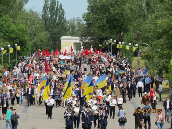 День Победы в Херсоне. Фоторепортаж День Победы в Херсоне. Фоторепортаж