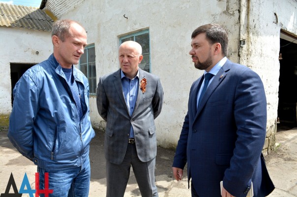 Пушилин в ходе развития экономики ДНР Пушилин в ходе развития экономики ДНР