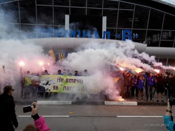 «Азов» устроил беспредел в аэропорту «Борисполь»