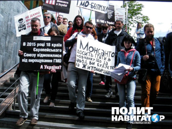 Не хотим быть подопытными крысами! — Марш в Киеве против захвата Украины крупнейшим игроком ГМО