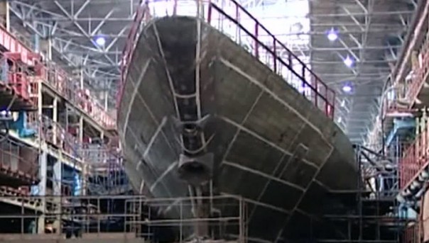 В Комсомольске-на-Амуре начали сборку корвета "Резкий"