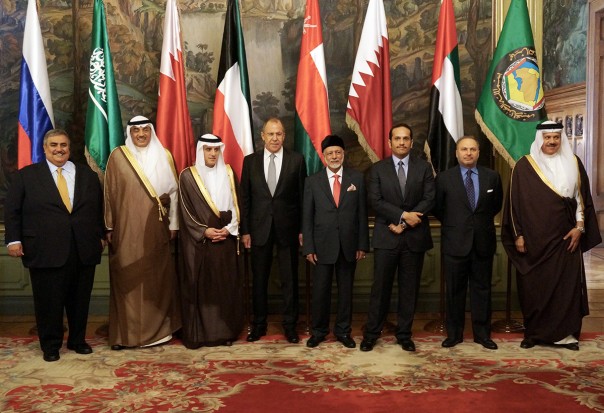 Фото дня. Весь Персидский залив прислал в Москву руководителей своих МИД
