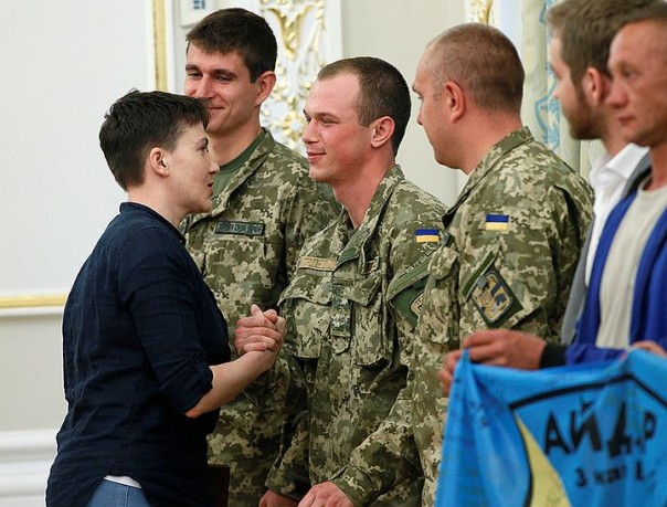 А давайте представим: Савченко стала президентом Украины