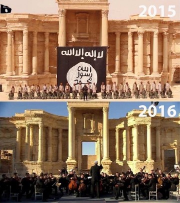 1945-2016: почему им не по вкусу русский концерт в Пальмире