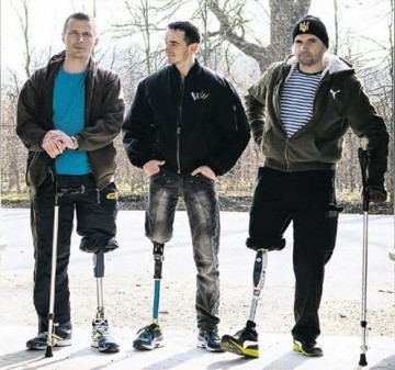 Потерявших конечности на Донбассе «героев АТО» сделают участниками патриотического спортивного шоу