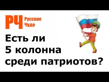 Есть ли 5 колонна среди патриотов?