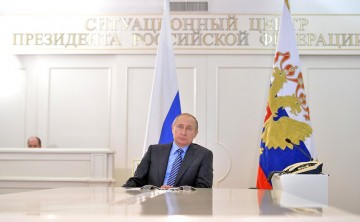 Путин дал старт отгрузке нефти на терминале "Ворота Арктики"