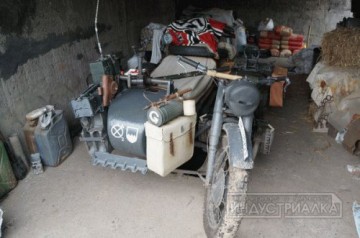 В Запорожской области на сооружение забора пошли и лимонки, и корпус авиабомбы
