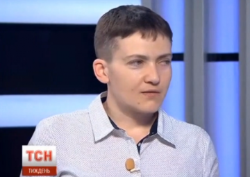 Савченко отреагирует на слова Захарченко, только когда тот начнет «шлепать»