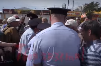 Опубликовано видео жесткого разгона митинга полицией в Крыму