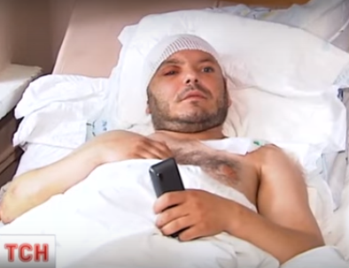 Участнику "АТО" во время драки в киевском кафе проломили череп стулом (Видео)