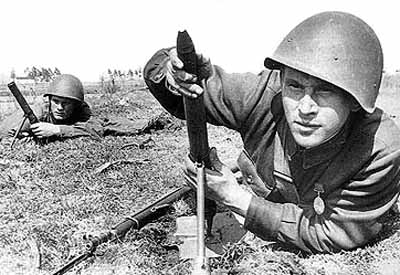 Самообстрел из миномёта прямой наводкой Самообстрел из миномёта прямой наводкой