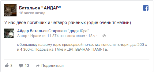 Потерь НЕТ. Авто с айдаровцами подорвалось на мине. Потерь НЕТ. Авто с айдаровцами подорвалось на мине.