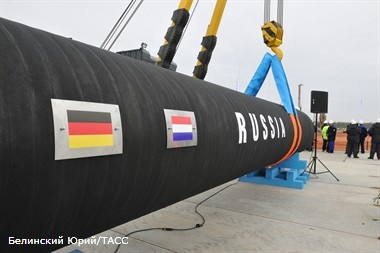 В Германии начали строить «Северный поток-2»