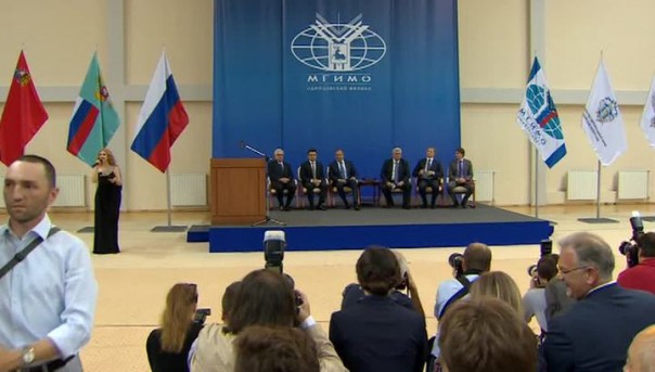 Лавров открыл в подмосковном Одинцове филиал МГИМО