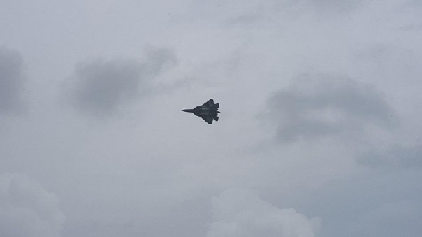 Сюрприз: Россия начала «обкатку» в небе над Крымом новейшего истребителя Т-50