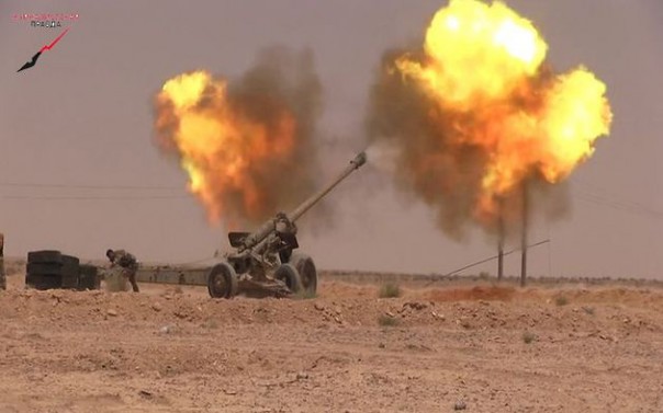 Глазами очевидца: Сирийская армия наступает на Ракку