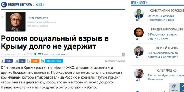 Крым: Аналитический взгляд с украинской стороны