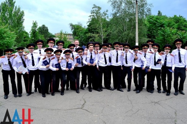 В военном лицее ДНР прошел первый выпуск курсантов, начавших учебу после создания Республики