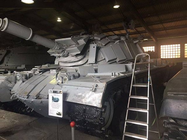 Израильский танк Magach 3 доставлен во Внуково