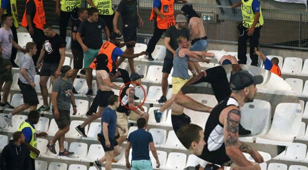 Были ли русскими болельщики на стадионе в Марселе? Были ли русскими болельщики на стадионе в Марселе?