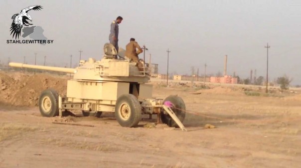 Колесный вариант Т-55, шайтан арба.