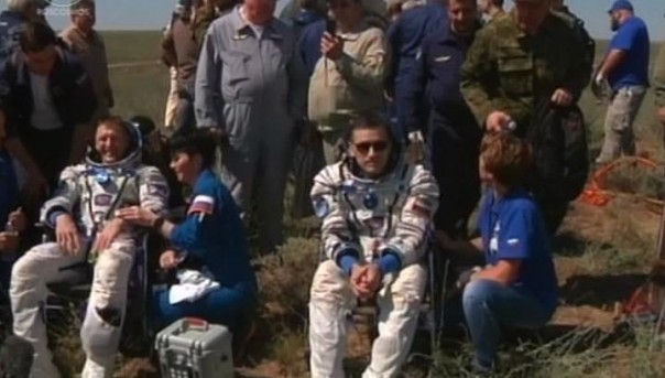 "Союз" с Маленченко, Пиком и Копрой успешно приземлился в Казахстане