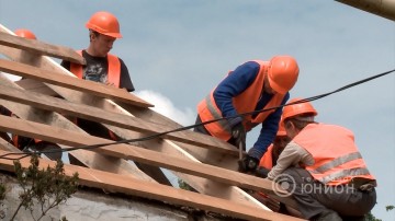 Старобешевский район. Восстановление идёт по плану. 10.06.2016, «Панорама»