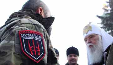 По приказу «киевского дьявола» «Правый сектор» уничтожает церкви