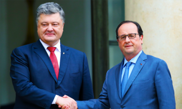 Порошенко сговорился с Олландом против России