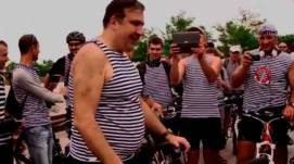 Дикие пляски Саакашвили попали на видео