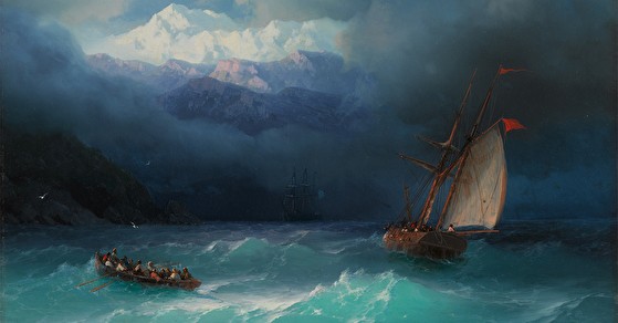 Айвазовский - украинское наследие. Вороватая Украина обвиняет Россию в краже картины  