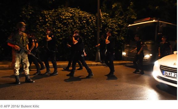 Попытка военного переворота в Турции. Хроника событий