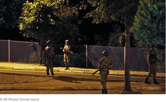 Попытка военного переворота в Турции. Хроника событий