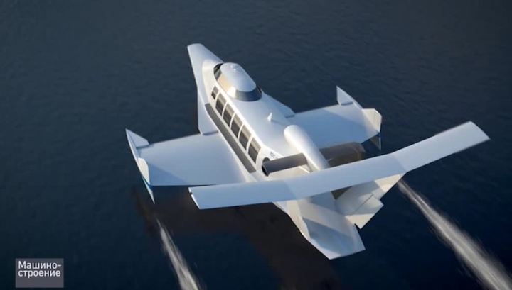 В России создадут 15-местные экранопланы для зарубежных покупателей