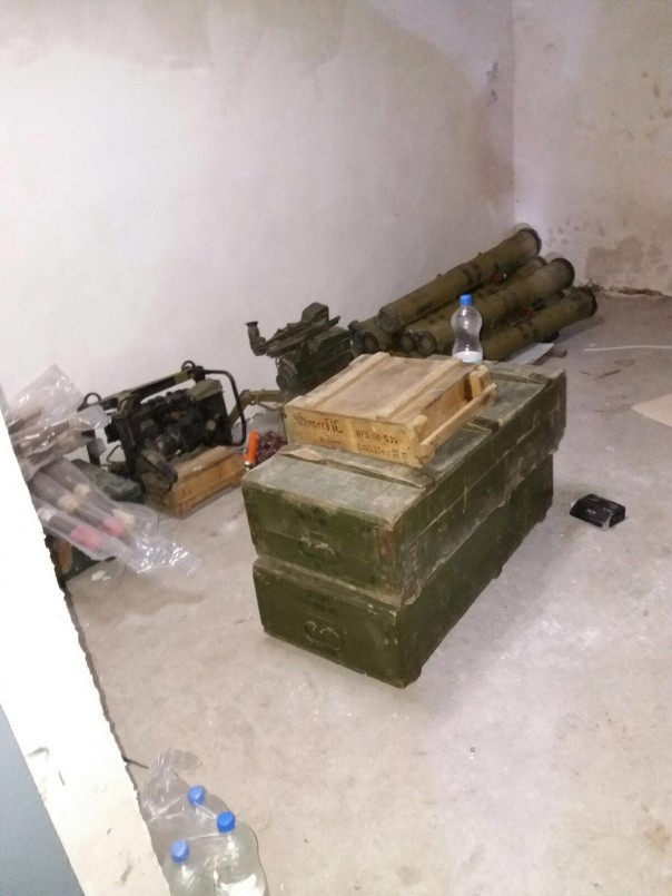 "Днепр-1" установил рекорд по количеству похищенного оружия из зоны "АТО"