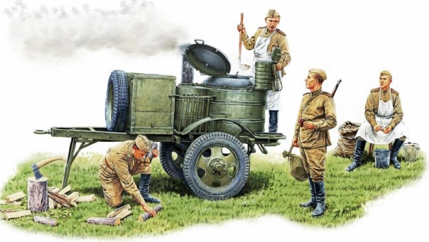 Русская диковинка: кухня-самовар