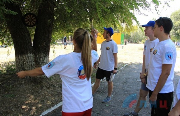Первый слёт молодёжных трудовых отрядов ЛНР. 16 июля 2016