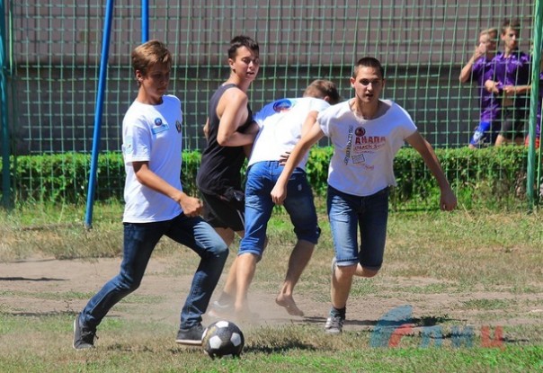 Первый слёт молодёжных трудовых отрядов ЛНР. 16 июля 2016