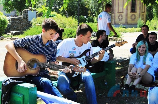 Первый слёт молодёжных трудовых отрядов ЛНР. 16 июля 2016